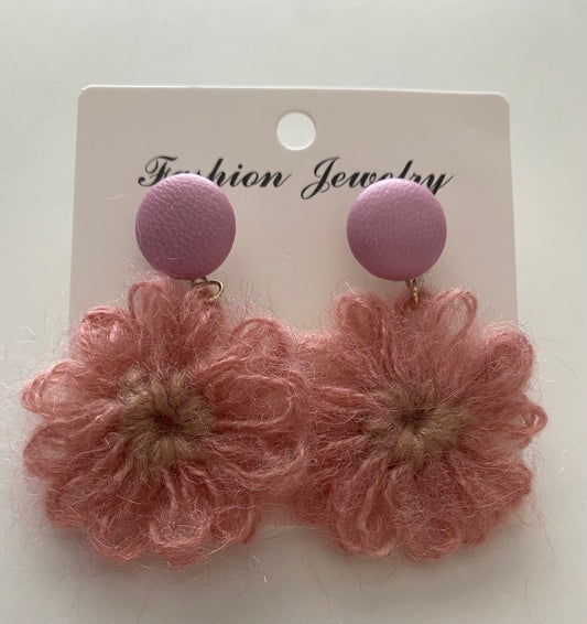 Petal Puff Earrings