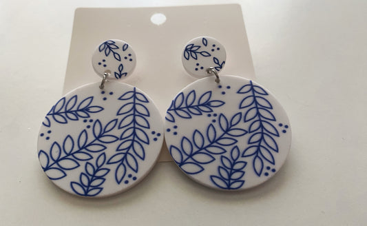 Delft Garden Earrings